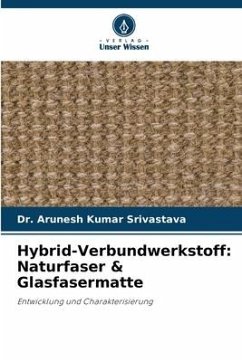 Hybrid-Verbundwerkstoff: Naturfaser & Glasfasermatte - Srivastava, Dr. Arunesh Kumar