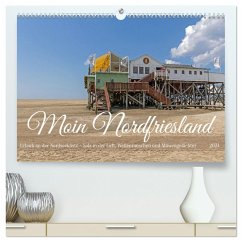 Moin Nordfriesland - Urlaub an der Nordseeküste (hochwertiger Premium Wandkalender 2024 DIN A2 quer), Kunstdruck in Hochglanz