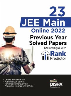 23 JEE Main Online 2022 Previous Year Solved Papers (All sittings) with Rank Predictor - Disha Experts