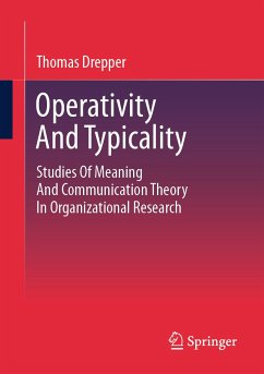 Operativity And Typicality (eBook, PDF) - Drepper, Thomas