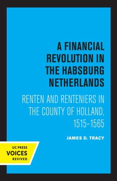 Cover A Financial Revolution in the Habsburg Netherlands (eBook, ePUB)
