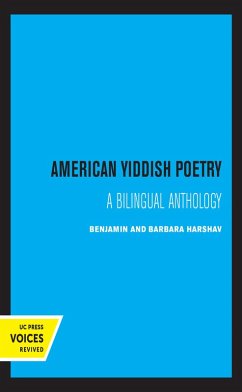 Cover American Yiddish Poetry (eBook, ePUB)