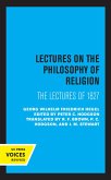 Lectures on the Philosophy of Religion (eBook, ePUB)