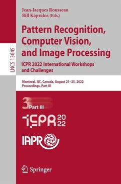 Cover Pattern Recognition, Computer Vision, and Image Processing. ICPR 2022 International Workshops and Challenges (eBook, PDF)