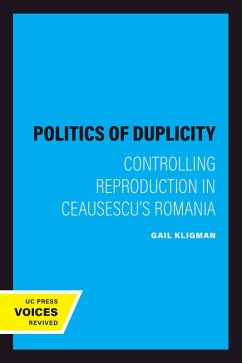 Cover The Politics of Duplicity (eBook, ePUB)