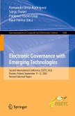 Electronic Governance with Emerging Technologies