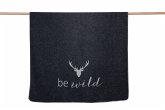 Wohndecke "be wild"