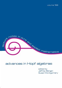 Cover Advances in Hopf Algebras (eBook, PDF)