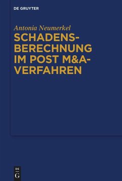 Schadensberechnung im Post M&A-Verfahren - Neumerkel, Antonia