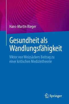 Gesundheit als Wandlungsfähigkeit (eBook, PDF) - Rieger, Hans-Martin