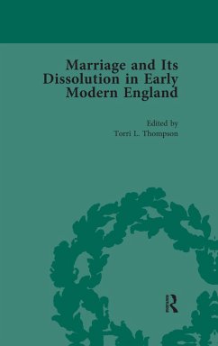 Cover Marriage and Its Dissolution in Early Modern England, Volume 1 (eBook, ePUB)