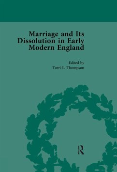Cover Marriage and Its Dissolution in Early Modern England, Volume 3 (eBook, ePUB)