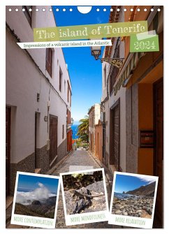 The island of Tenerife, impressions of a volcanic island in the Atlantic (Wall Calendar 2024 DIN A4 portrait), CALVENDO 12 Month Wall Calendar - Wolff, Alexander