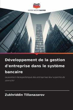 Développement de la gestion d'entreprise dans le système bancaire - TIllanazarov, Zukhriddin