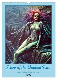 Sirens of the Undead Seas (Wall Calendar 2024 DIN A3 portrait), CALVENDO 12 Month Wall Calendar - Aka Stine1, Christine
