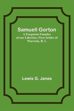 Samuell Gorton - Janes, Lewis