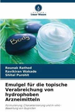 Emulgel für die topische Verabreichung von hydrophoben Arzneimitteln - Rathod, Rounak;Wakade, Ravikiran;Purohit, Shital
