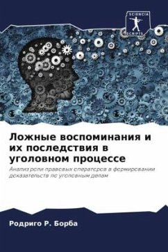Cover Lozhnye wospominaniq i ih posledstwiq w ugolownom processe