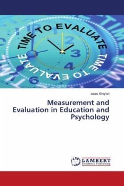 Measurement and Evaluation in Education and Psychology - King'ori, Isaac