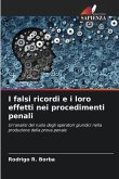 I falsi ricordi e i loro effetti nei procedimenti penali