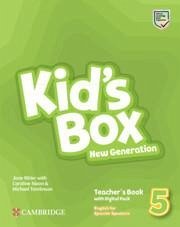 Kid's box new generation English for Spanish speakers, level 5 - Tomlinson, Michael John; Nixon, Caroline; Ritter, Jane