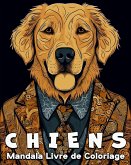 Chiens Mandala Livre de coloriage