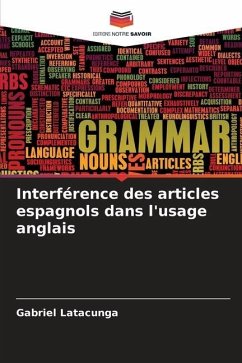 Interférence des articles espagnols dans l'usage anglais - Latacunga, Gabriel