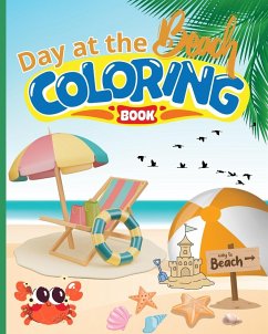 Day at the Beach Coloring Book For Kids - Nguyen, Thy