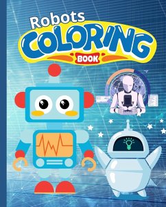 Robots Coloring Book For Kids - Thy, Nguyen Hong