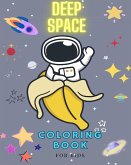 DEEP SPACE Coloring book for kids. A children's coloring book