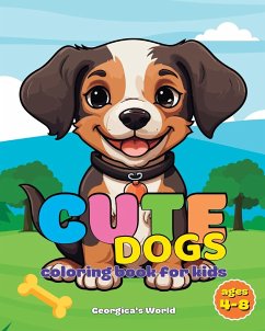 Cute Dogs Coloring Book for Kids Ages 4-8 - Yunaizar88