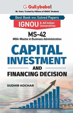 MS-42 Capital Investment and Financing Decision - Kochhar, Sudhir