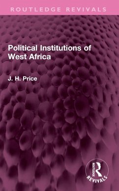 Cover Political Institutions of West Africa (eBook, PDF)