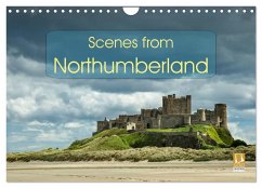 Scenes from Northumberland (Wall Calendar 2024 DIN A4 landscape), CALVENDO 12 Month Wall Calendar - Kearton, Andrew