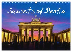 Sunsets of Berlin (Wall Calendar 2024 DIN A3 landscape), CALVENDO 12 Month Wall Calendar