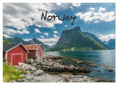 Norway / UK-Version (Wall Calendar 2024 DIN A3 landscape), CALVENDO 12 Month Wall Calendar
