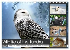 Wildlife of the Tundra (Wall Calendar 2024 DIN A3 landscape), CALVENDO 12 Month Wall Calendar