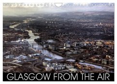 Glasgow from the Air (Wall Calendar 2024 DIN A4 landscape), CALVENDO 12 Month Wall Calendar