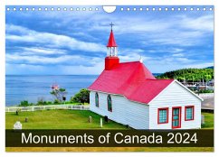 Monuments of Canada 2024 (Wall Calendar 2024 DIN A4 landscape), CALVENDO 12 Month Wall Calendar