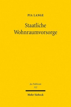 Staatliche Wohnraumvorsorge (eBook, PDF) - Lange, Pia