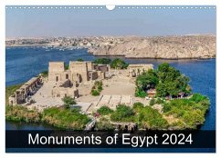 Monuments of Egypt 2024 (Wall Calendar 2024 DIN A3 landscape), CALVENDO 12 Month Wall Calendar