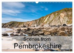 Scenes from Pembrokeshire (Wall Calendar 2024 DIN A3 landscape), CALVENDO 12 Month Wall Calendar