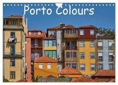 Porto Colours (Wall Calendar 2024 DIN A4 landscape), CALVENDO 12 Month Wall Calendar