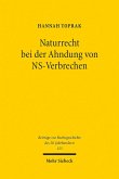 Naturrecht bei der Ahndung von NS-Verbrechen (eBook, PDF)