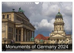 Monuments of Germany 2024 (Wall Calendar 2024 DIN A4 landscape), CALVENDO 12 Month Wall Calendar