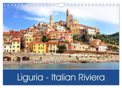Liguria - Italian Riviera (Wall Calendar 2024 DIN A4 landscape), CALVENDO 12 Month Wall Calendar