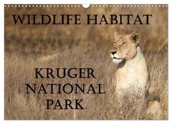 Wildlife Habitat Kruger National Park (Wall Calendar 2024 DIN A3 landscape), CALVENDO 12 Month Wall Calendar - Stern, Angelika