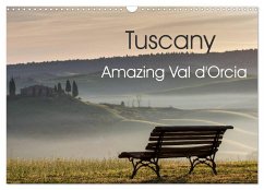 Tuscany Amazing Val d'Orcia (Wall Calendar 2024 DIN A3 landscape), CALVENDO 12 Month Wall Calendar