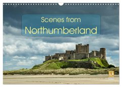 Scenes from Northumberland (Wall Calendar 2024 DIN A3 landscape), CALVENDO 12 Month Wall Calendar