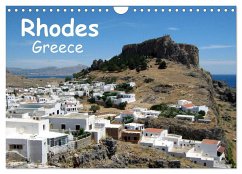 Rhodes - Greece (Wall Calendar 2024 DIN A4 landscape), CALVENDO 12 Month Wall Calendar - Schneider, Peter